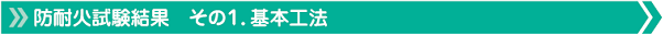 防耐火試験結果　その１．基本工法