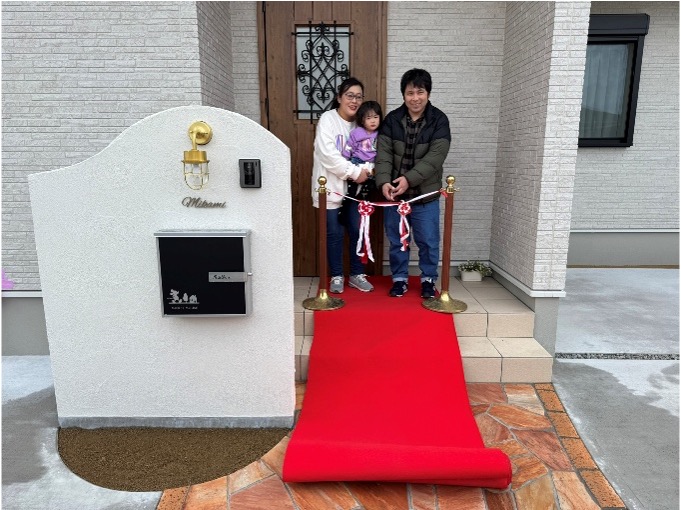 外観　家族